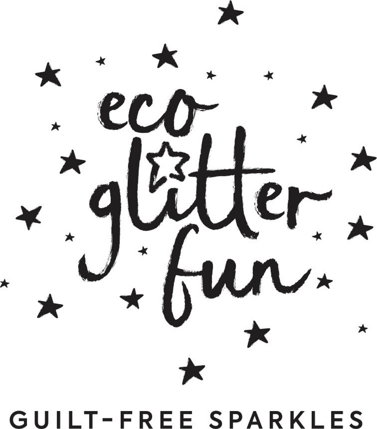 Biodegradable body glitter for play and dress up