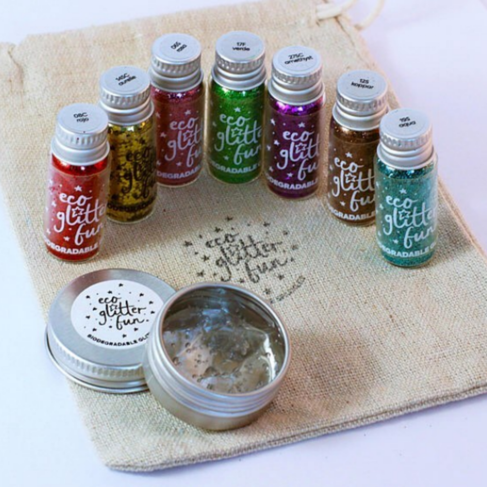 Eco Glitter fun at Ele and Me