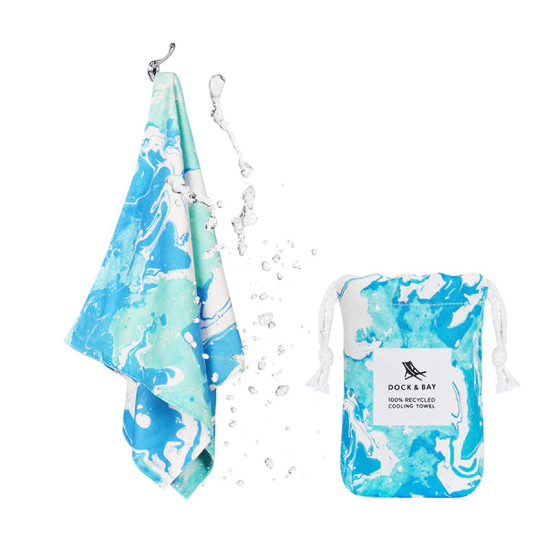 Dock & Bay Cooling Towel - Marble - Take a Dip