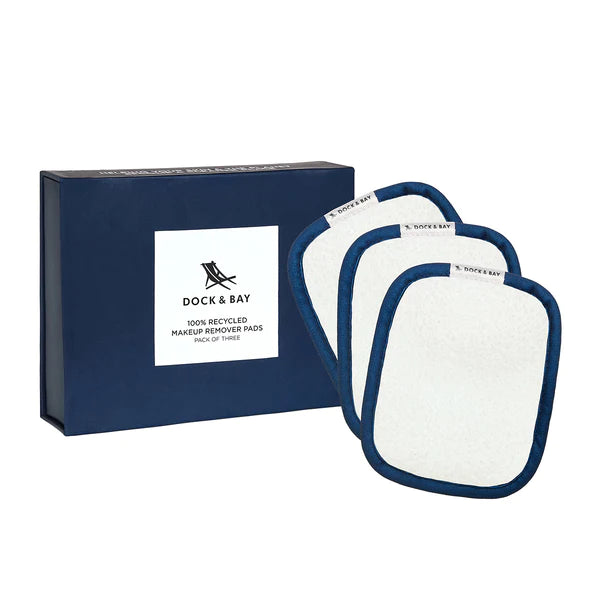Dock & Bay Make-Up Remover Pads - Whitsunday Blue
