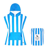 Dock & Bay Quick Dry Kids Poncho - Bondi Blue