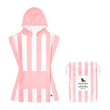 Dock & Bay Quick Dry Kids Poncho - Malibu Pink
