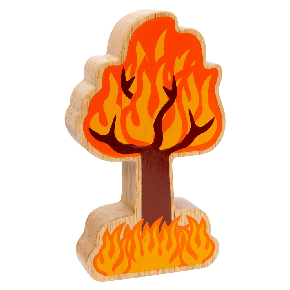 Lanka Kade Natural Green & Orange Tree on Fire