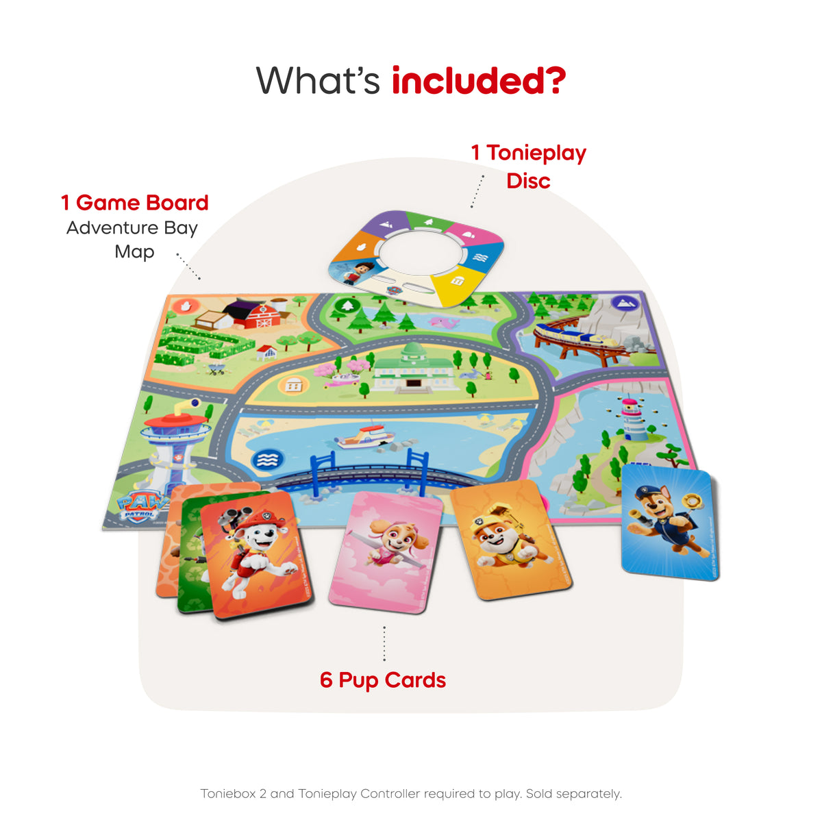 Tonieplay Discover : Paw Patrol Adventure Bay Rescue Heroes