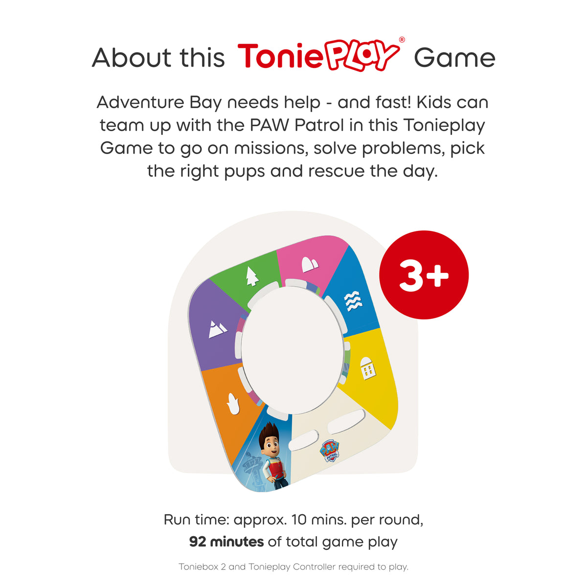 Tonieplay Discover : Paw Patrol Adventure Bay Rescue Heroes