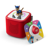Toniebox 2 Play Set with Paw Patrol & Chase Tonie - Sunset Red