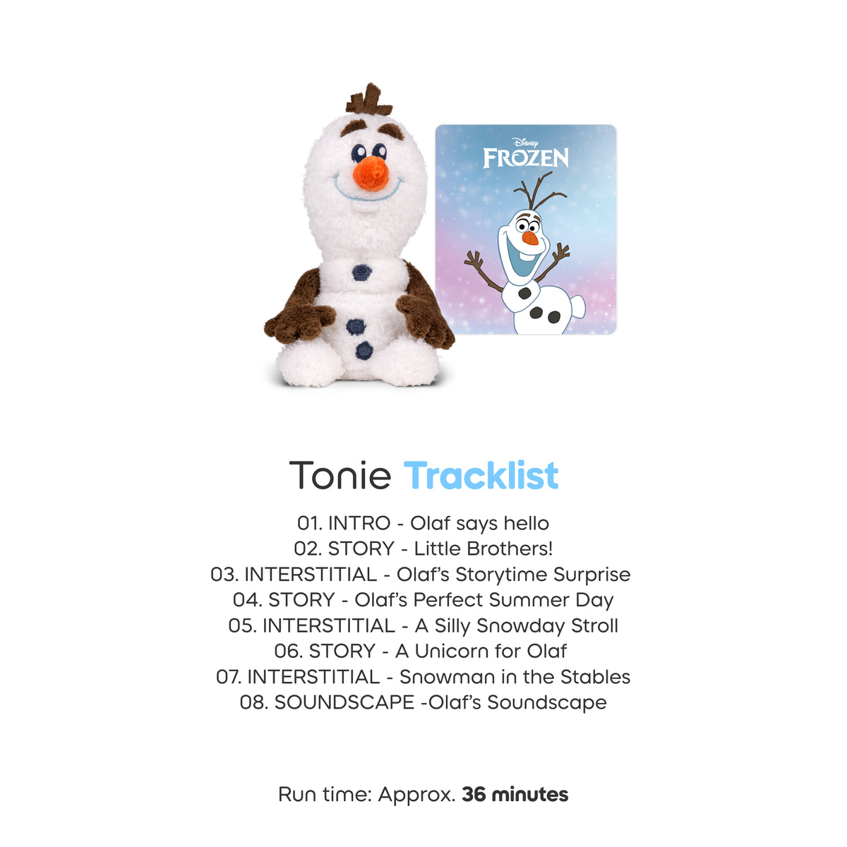 Disney Olaf Cuddle Tonie