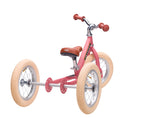 Trybike - Matte 2 In 1 Balance Trike - Vintage Pink