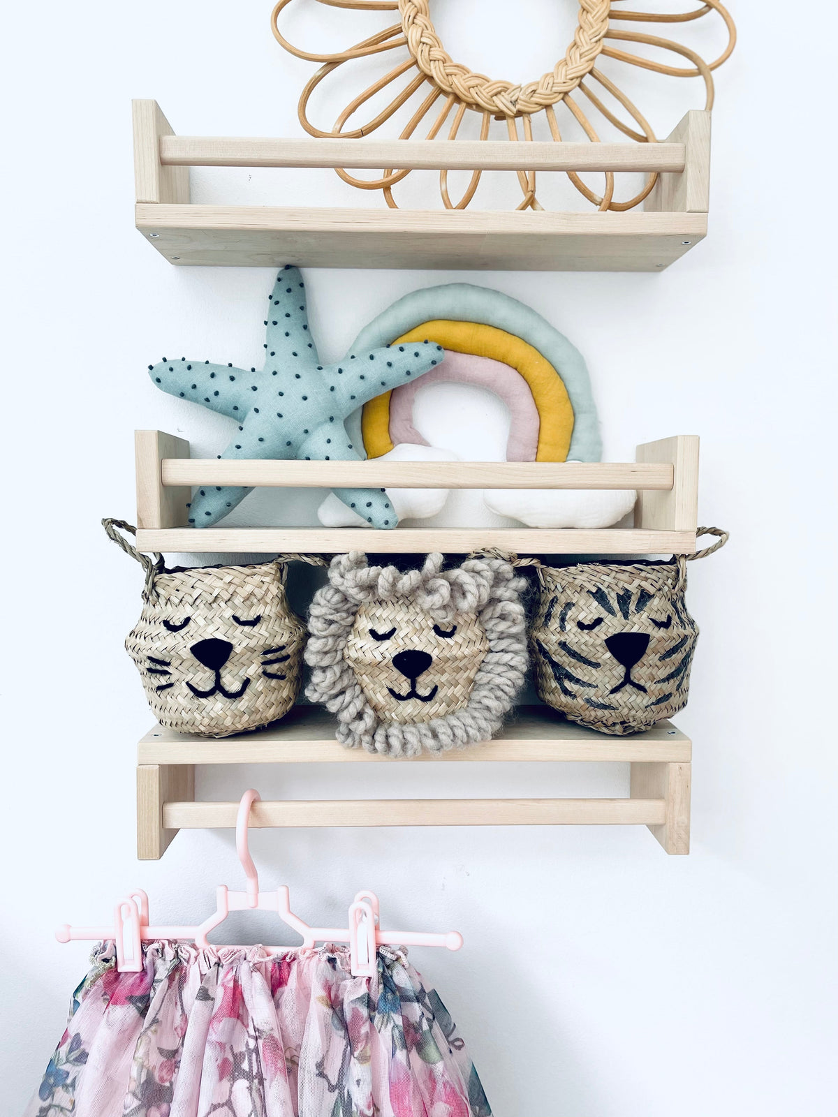 Natural Cat Basket - Mini