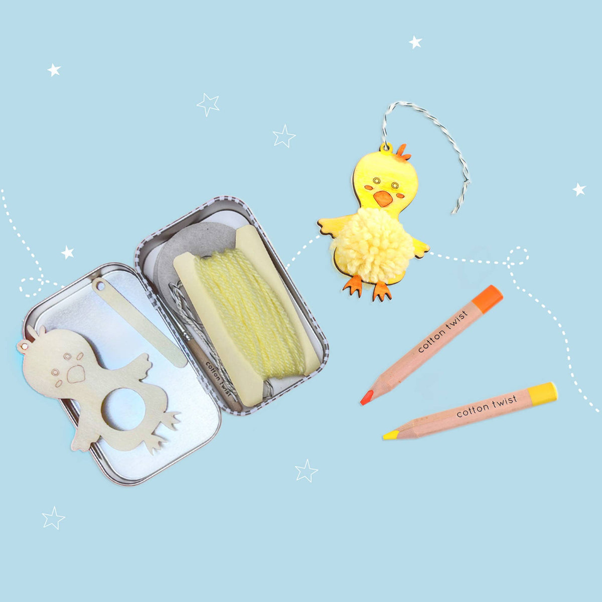 Make Your Own Pom Pom Chick - Easter Craft Kit