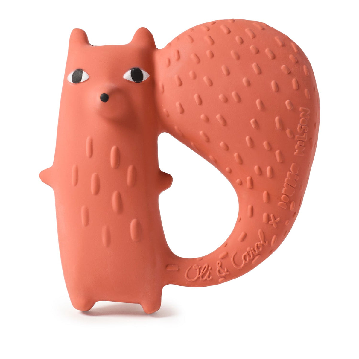 Oli & Carol x Donna Wilson Cyril Squirrel Fox Baby Teether