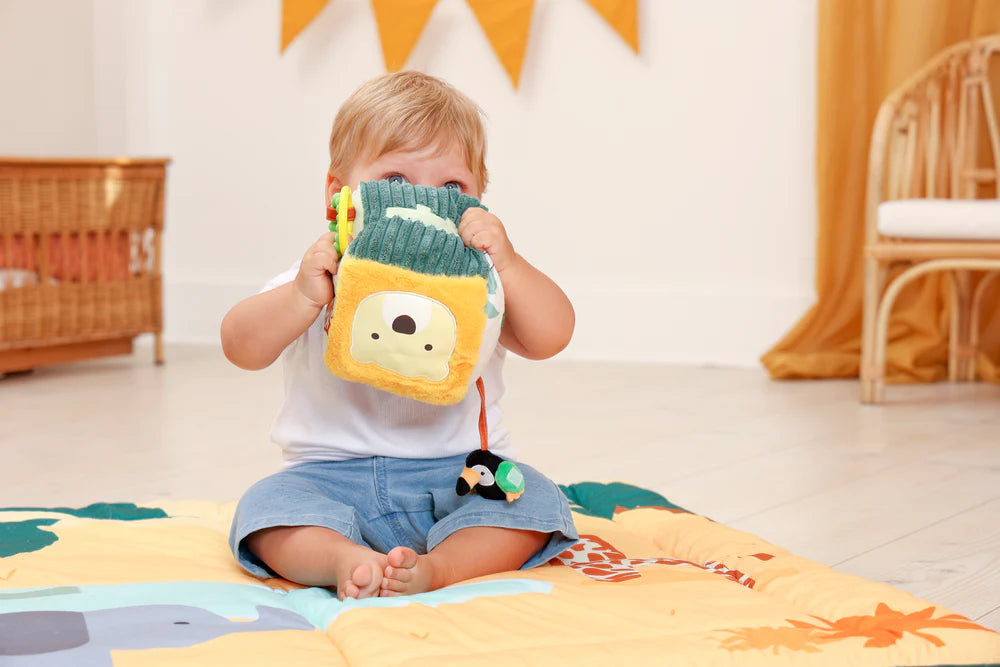 Little Big Friends Soft Activity Cube - Jungle
