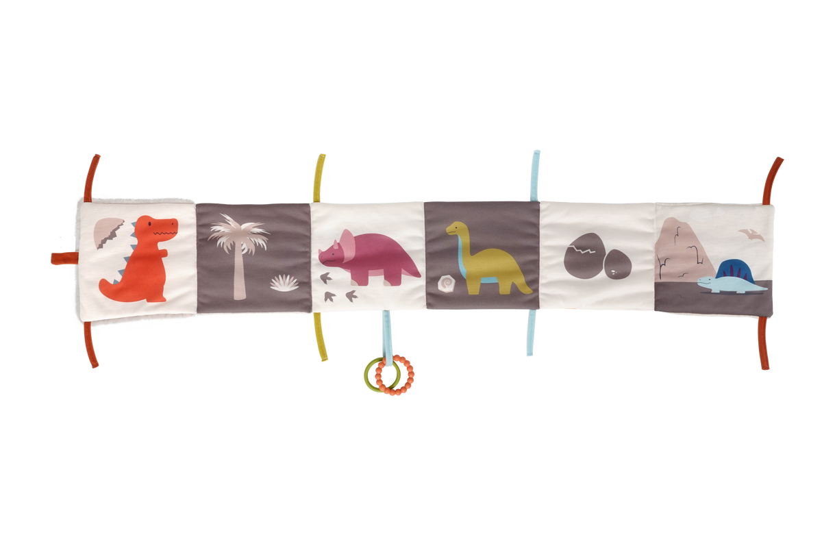 Little Big Friends Soft Activity Book 2 in 1 - Dino Friends