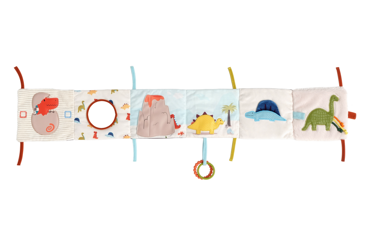 Little Big Friends Soft Activity Book 2 in 1 - Dino Friends