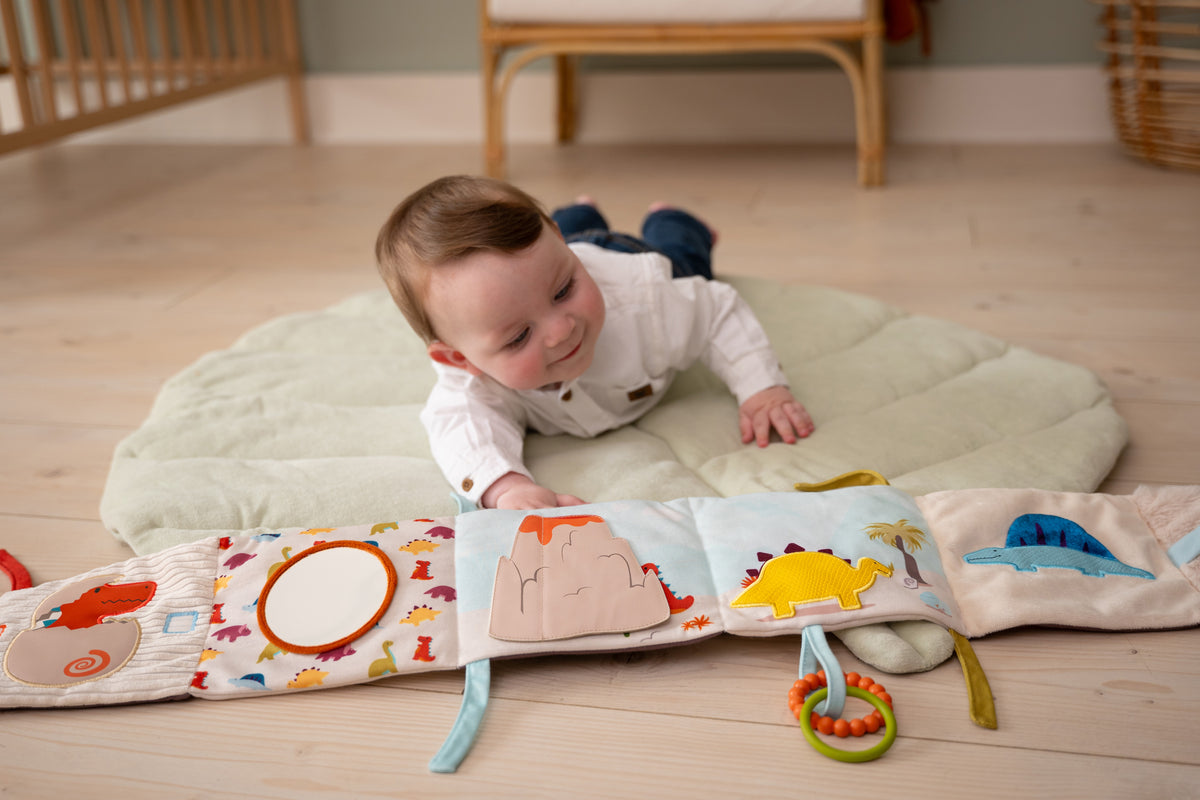 Little Big Friends Soft Activity Book 2 in 1 - Dino Friends