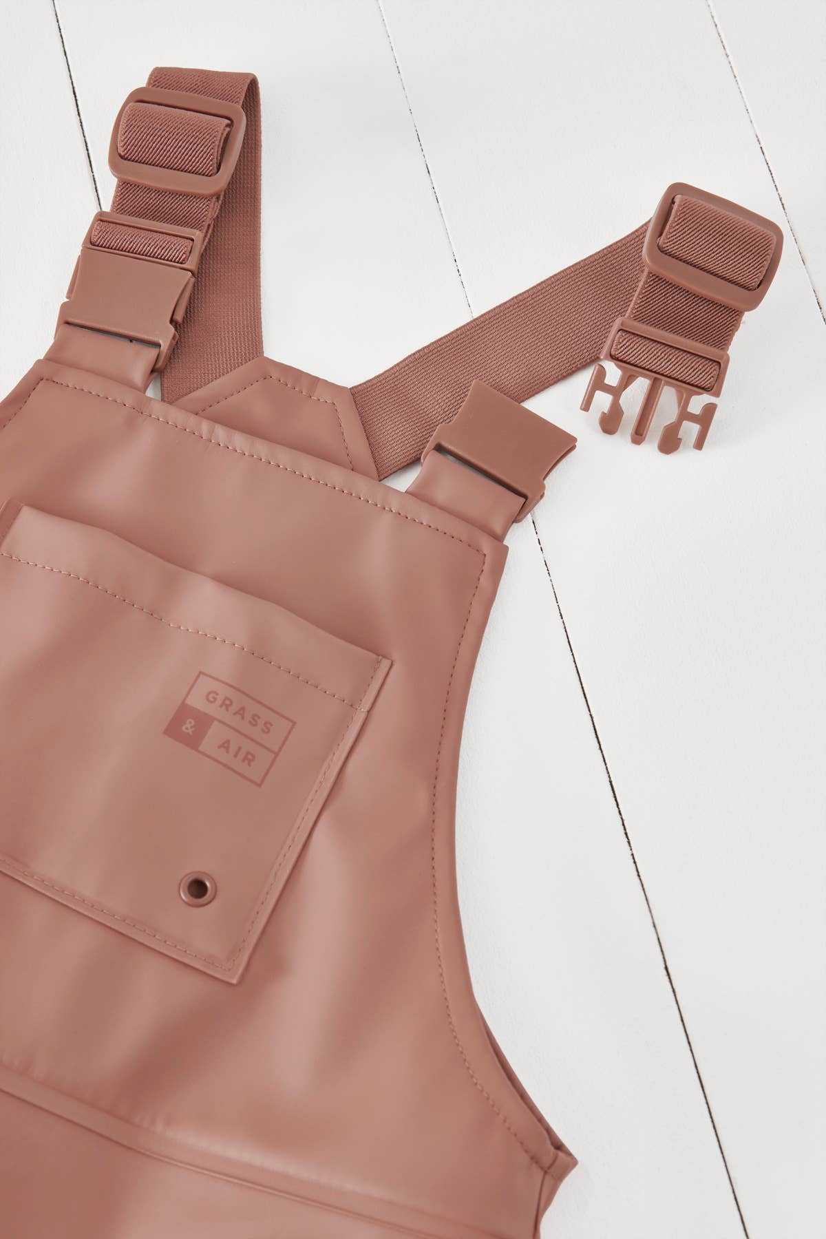 Grass+Air Rose Kids Waterproof Rain Dungarees