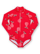 Kite Pear-fect long-sleeved swimsuit