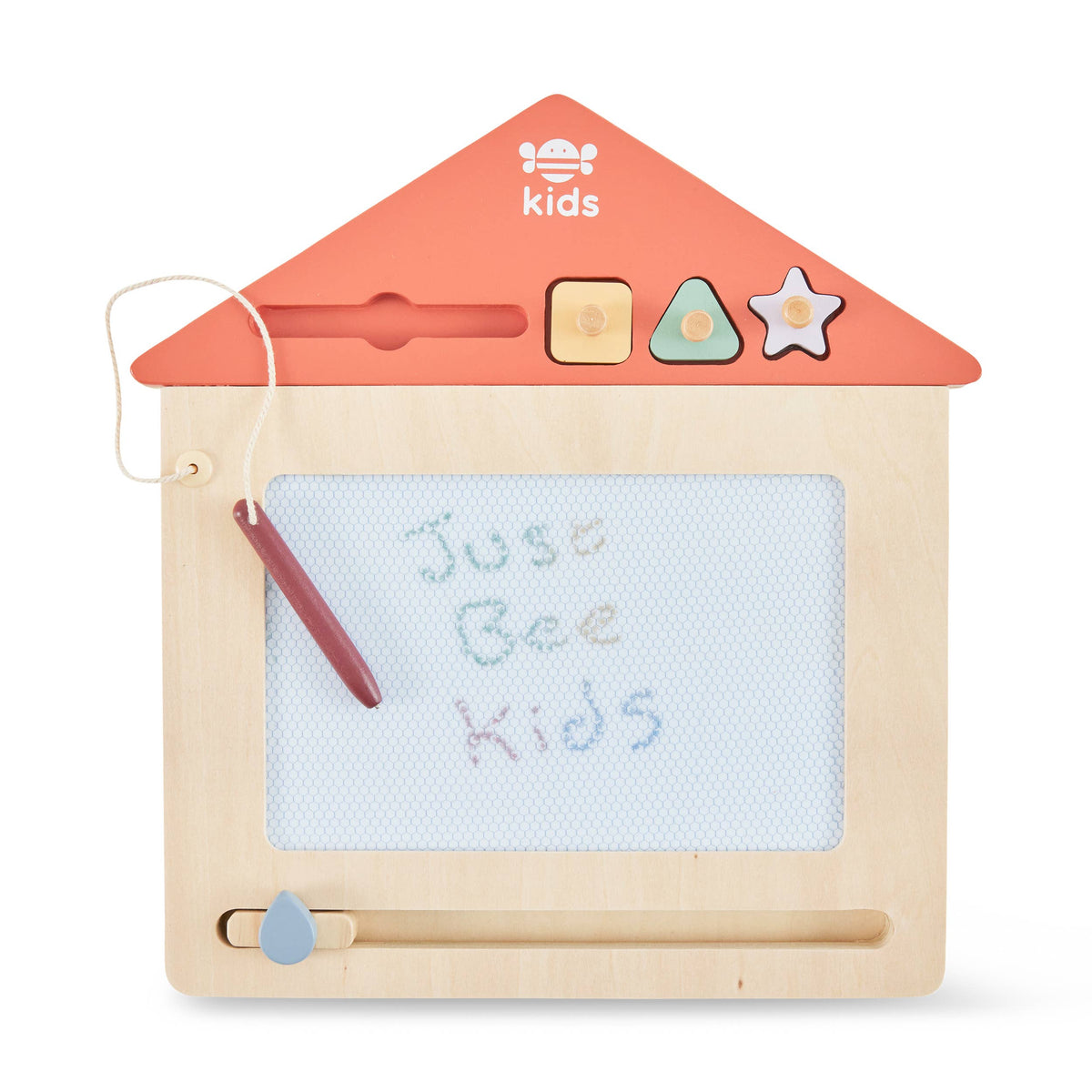 Just Bee Kids Wooden Framed Magnetic Drawing Board (FSC)