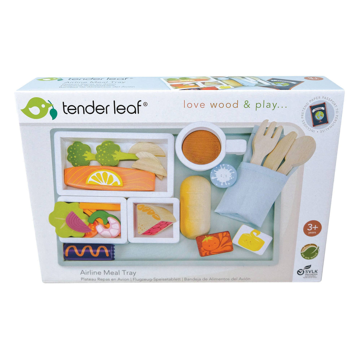 Tender Leaf Airline Dinner Tray