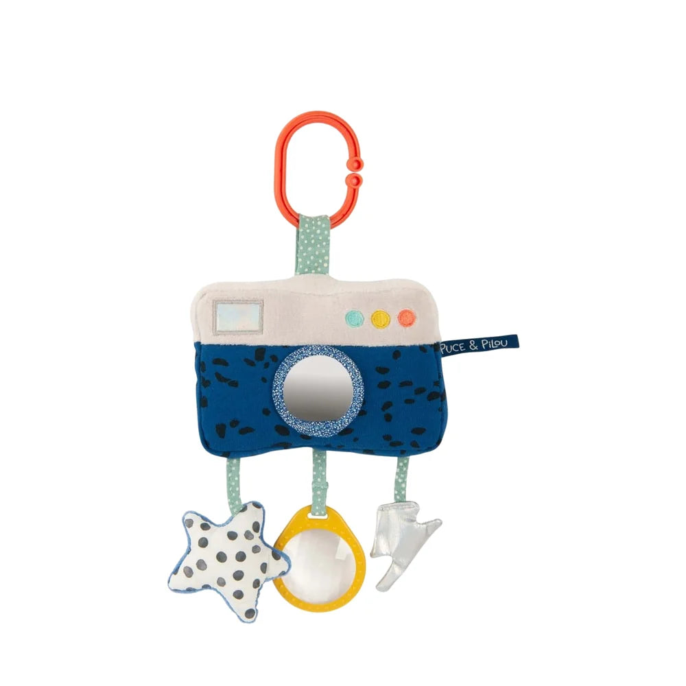Moulin Roty Hanging Activity Camera - Puce & Pilou