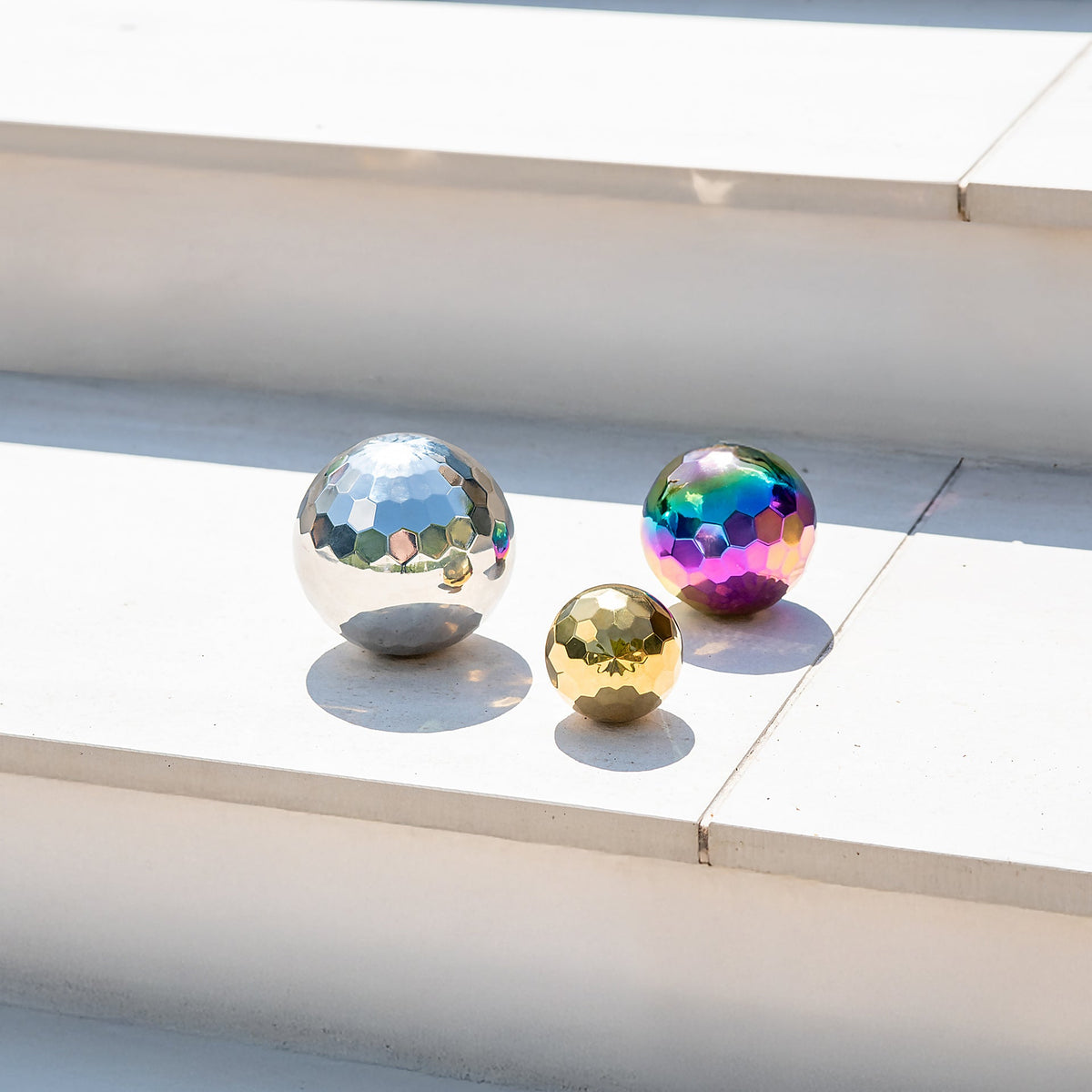 Sensory Steel Mosaic Mystery Balls