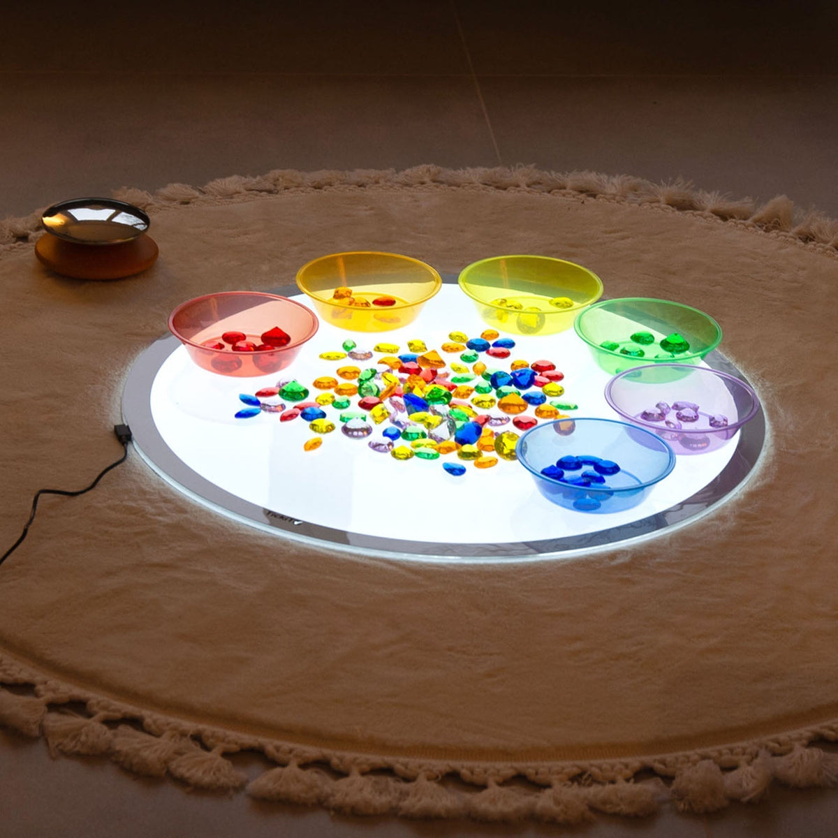 Translucent Colour Jewels - Pack of 144