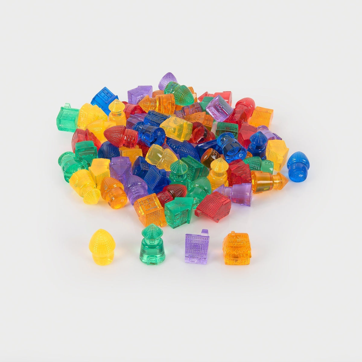 Translucent Colour Homes - Pack of 72