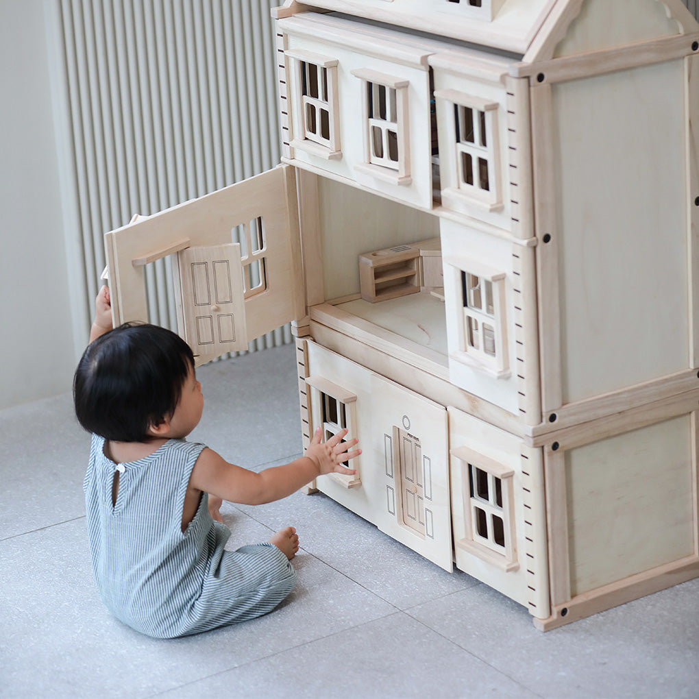 PlanToys Victorian Wooden Dollhouse Basement