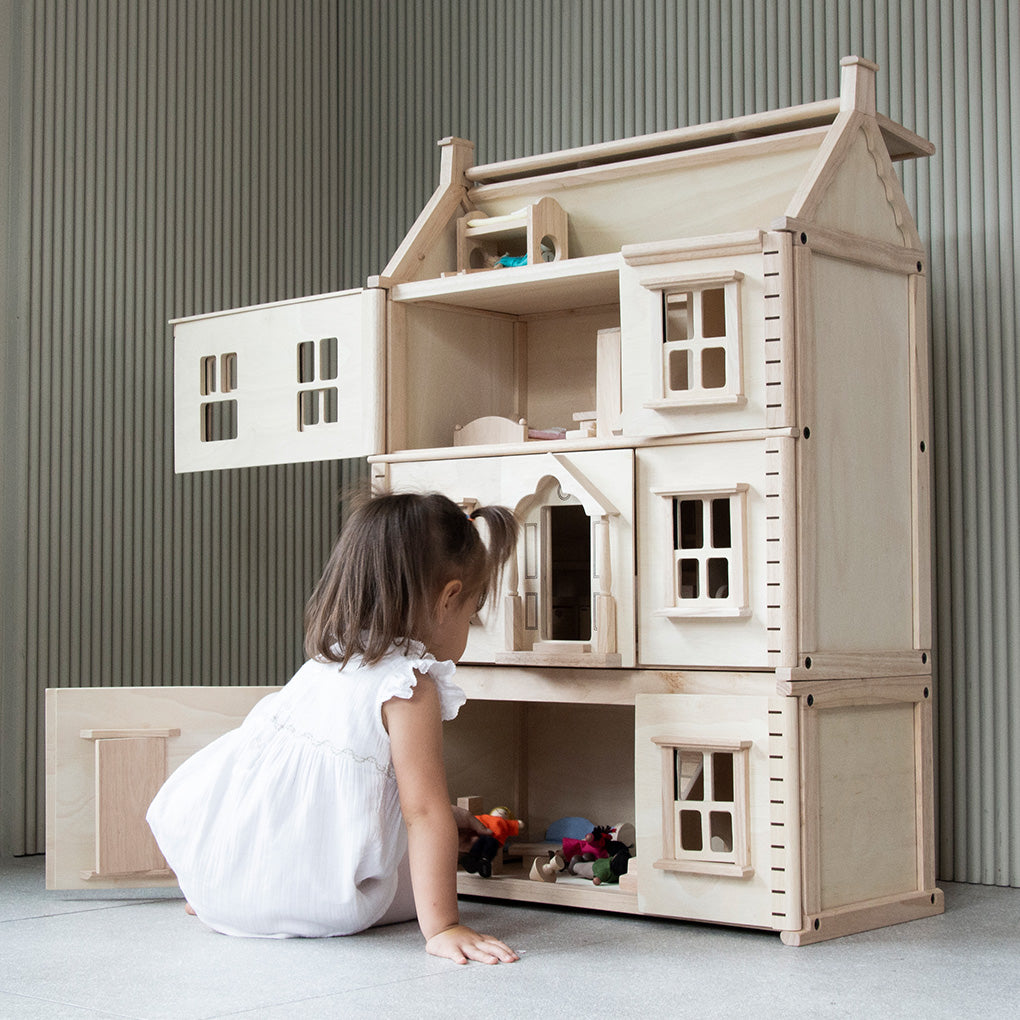PlanToys Victorian Wooden Dollhouse Basement