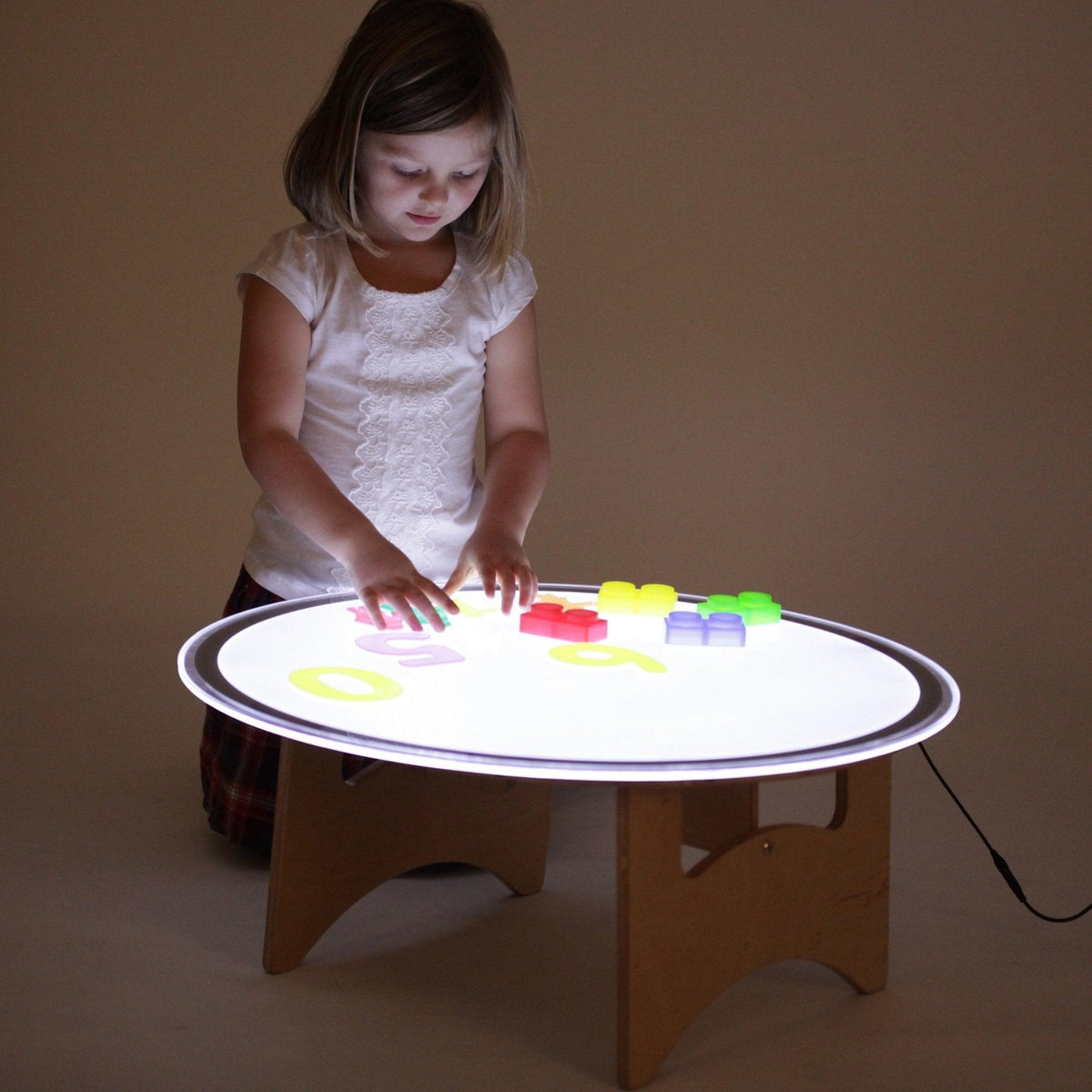 Round Colour Changing Light Panel