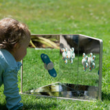 Wooden 4-Way Mirror