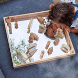Wooden Mirror Tray