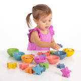 Rainbow Wooden Stars