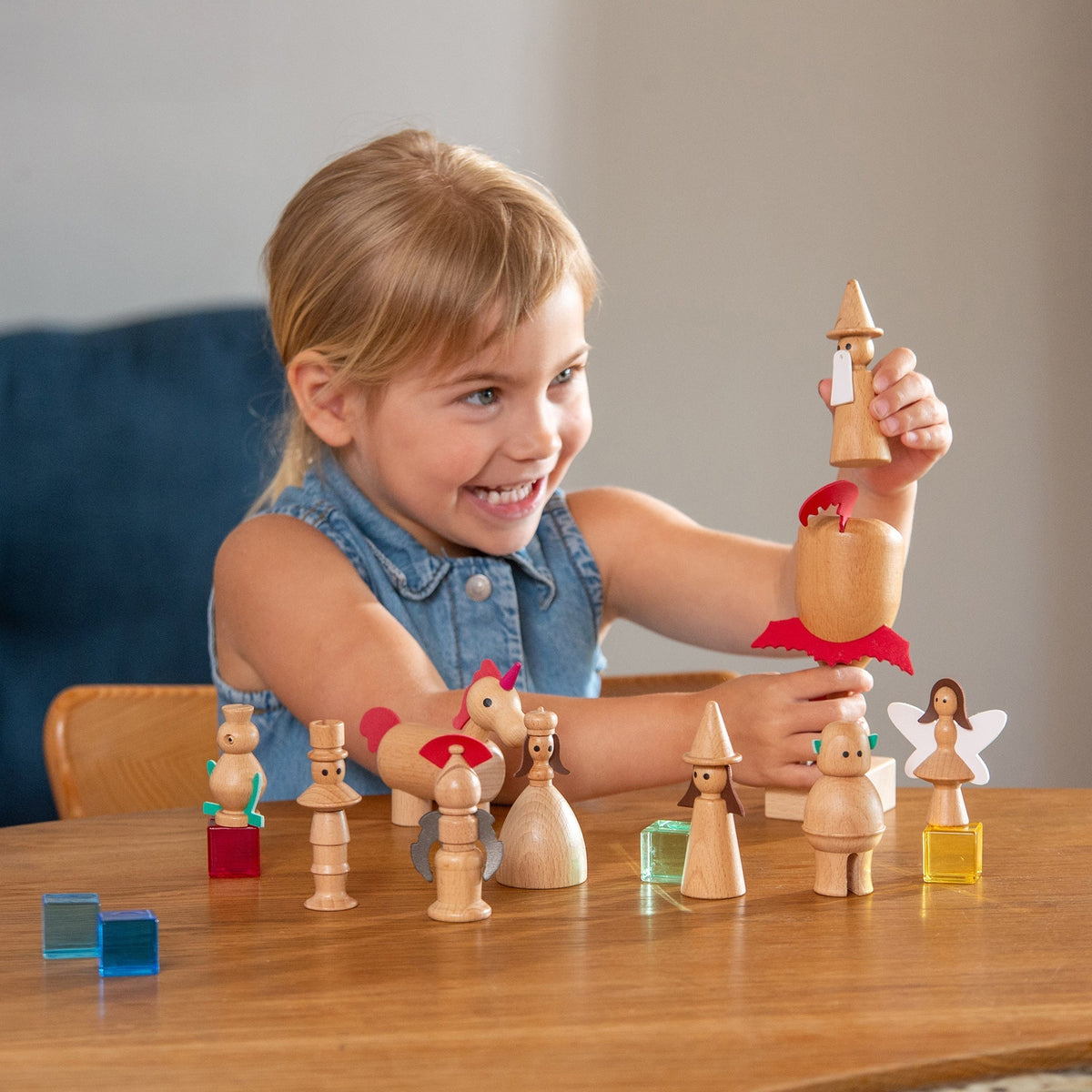 Wooden Enchanted Figures