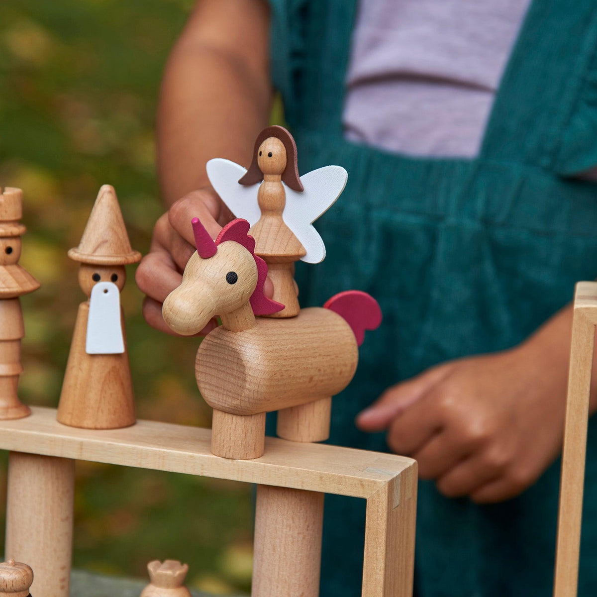Wooden Enchanted Figures