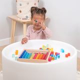 Gem Circle Mirror Tray - 100 Gems