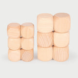Natural Wooden Cubes