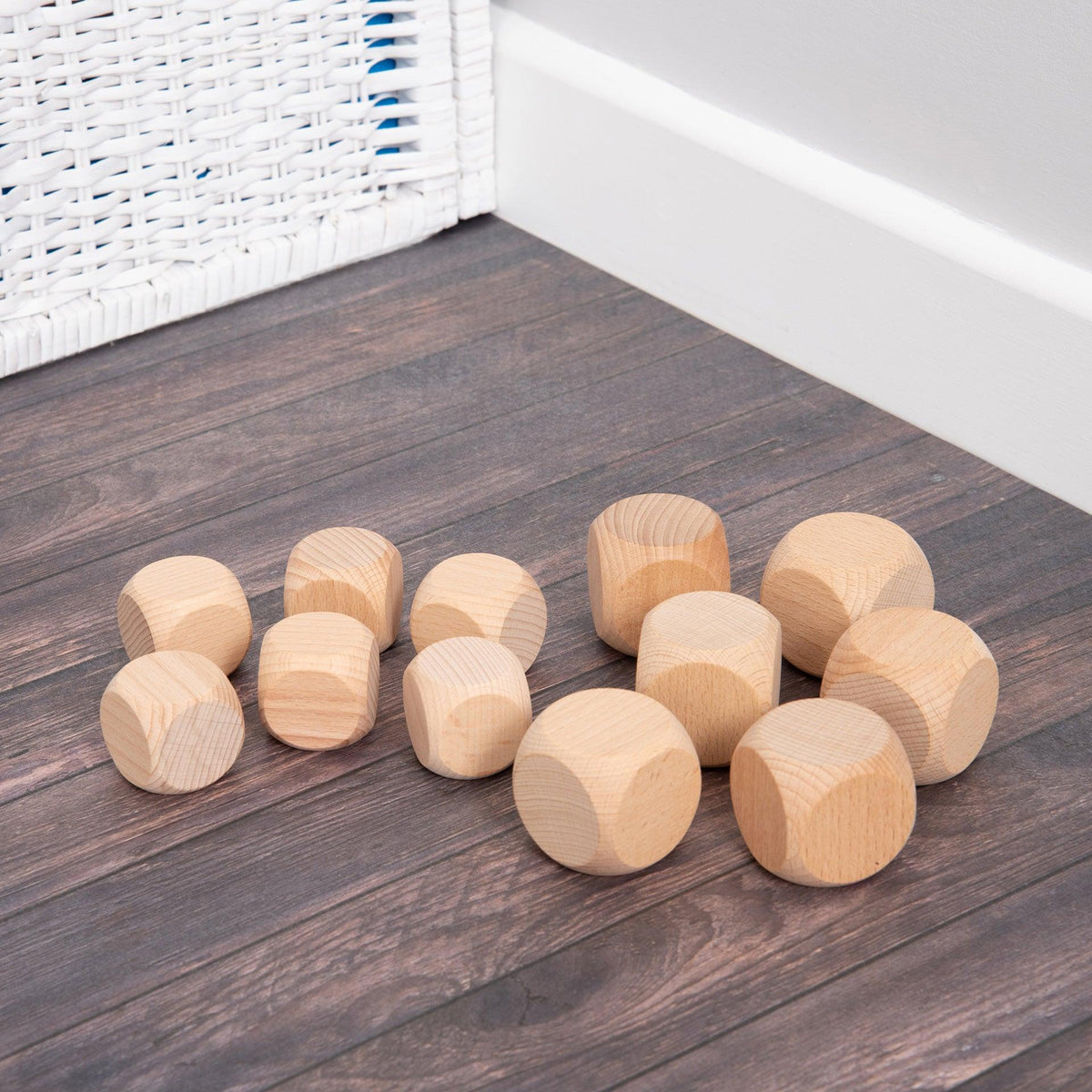 Natural Wooden Cubes