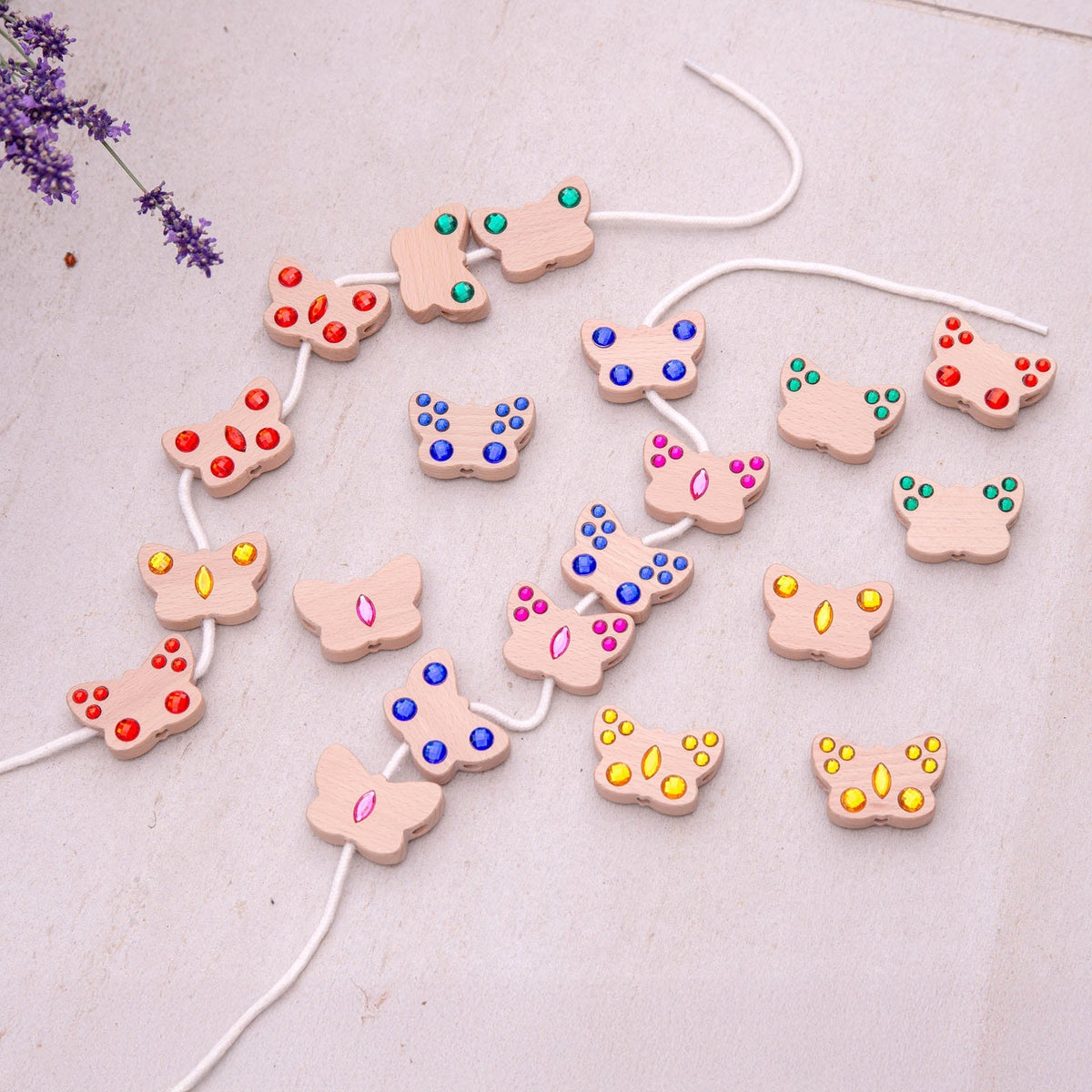 Butterfly Lacing Jewels