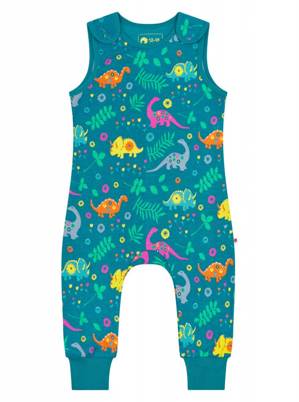 Piccalilly Dungarees - Dinosaur