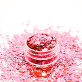 Rose Pink Mix Biodegradable Glitter - 5ml Pot
