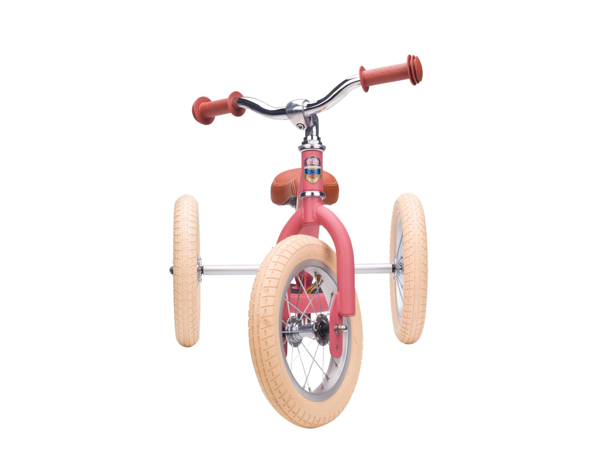 Trybike - Matte 2 In 1 Balance Trike - Vintage Pink