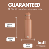 800ml One Green Bottle Tough Canteen - Truffle