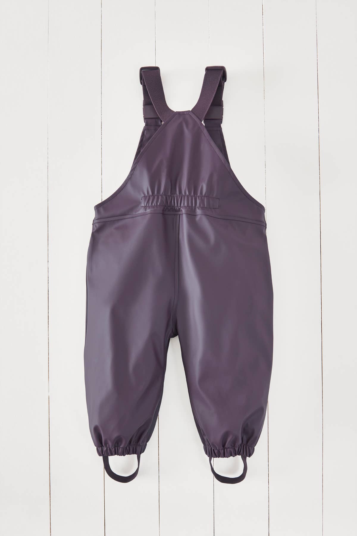 Grass+Air Amethyst Purple Kids Waterproof Rain Dungarees