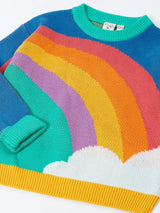 Frugi Aubrey Knitted Jumper - Hotchpotch/Rainbow