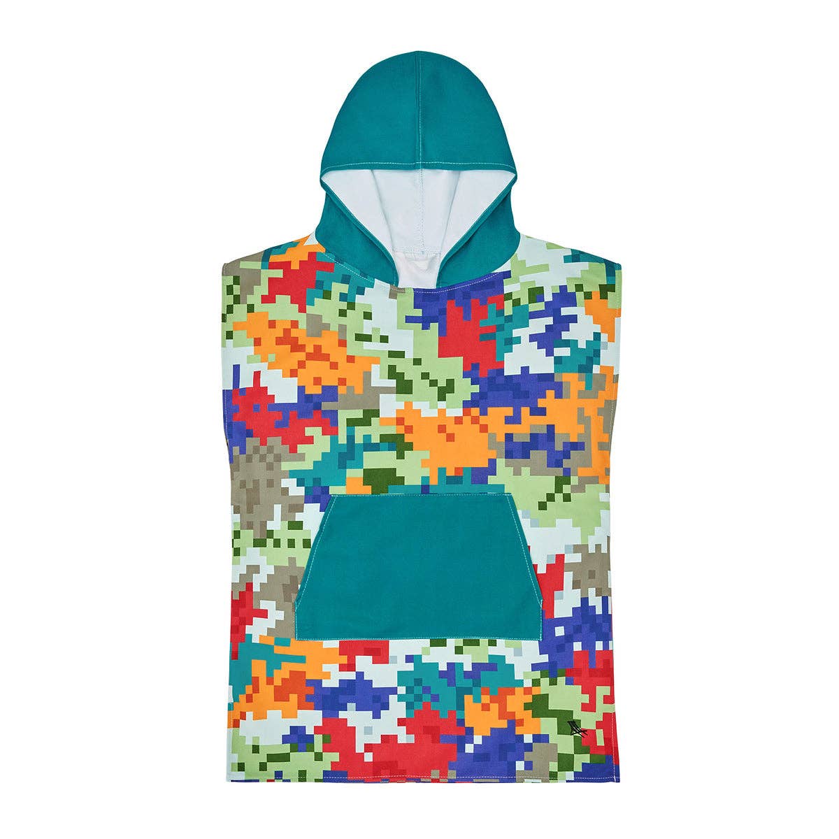 Dock & Bay Poncho Kids - Camo Cubes