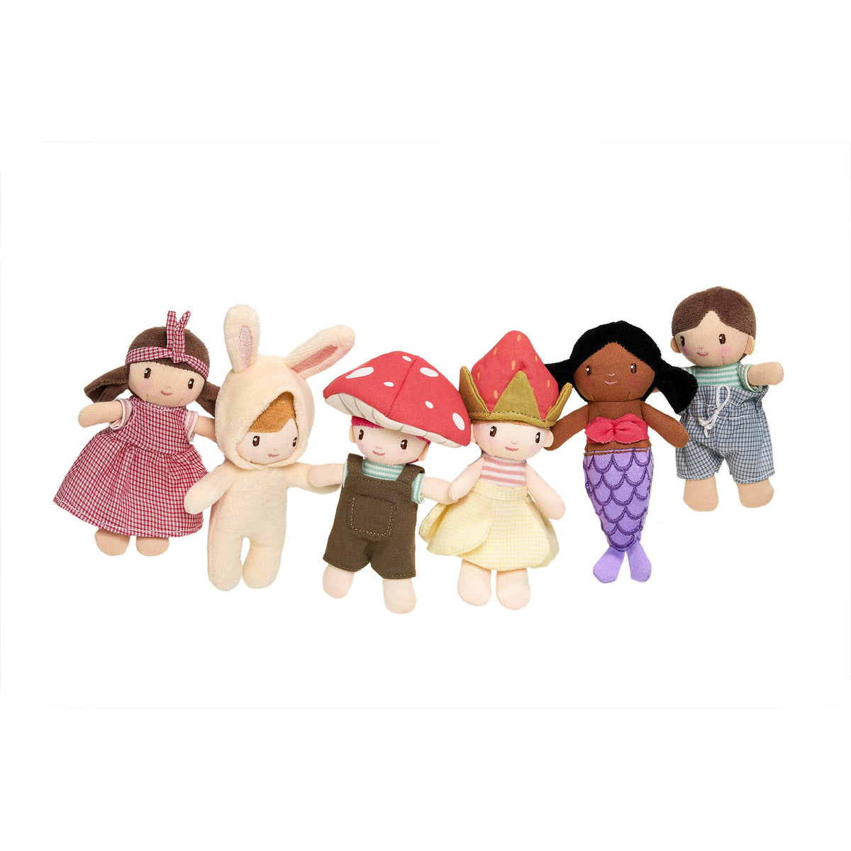 ThreadBear Little Peeps Poppy Strawberr - Matchbox doll 12cm