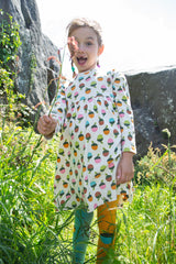 Frugi Norah Tights - Bumble Bee/Acorn