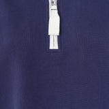 Ladies Twilight/Sign Post Lazy Jacks Wells-Next-the-Sea Printed 1/4 Zip Sweatshirt