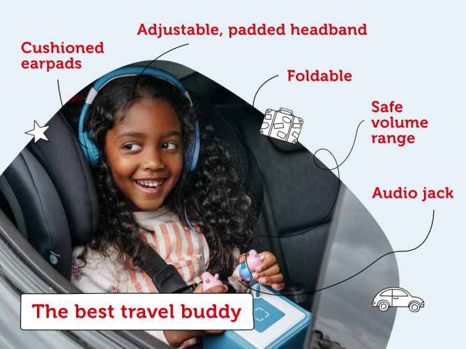 Tonies Foldable Headphones - Blue